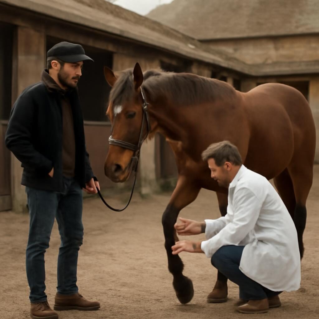 Acheter son premier cheval : essai avec vétérinaire