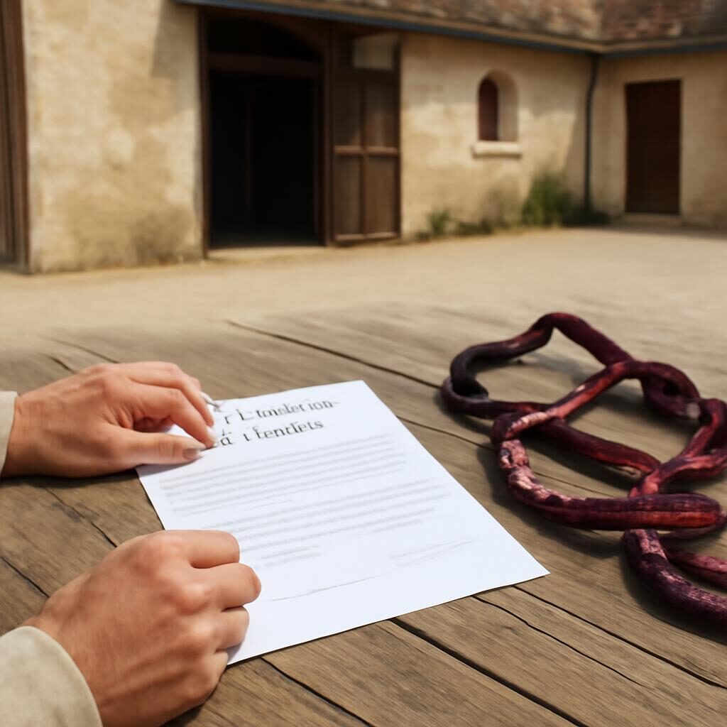 Contrat d'achat cheval signé devant la stable