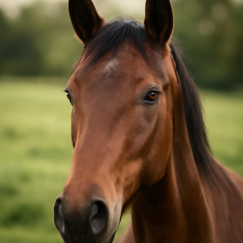 Langage corporel du cheval : portrait expressif