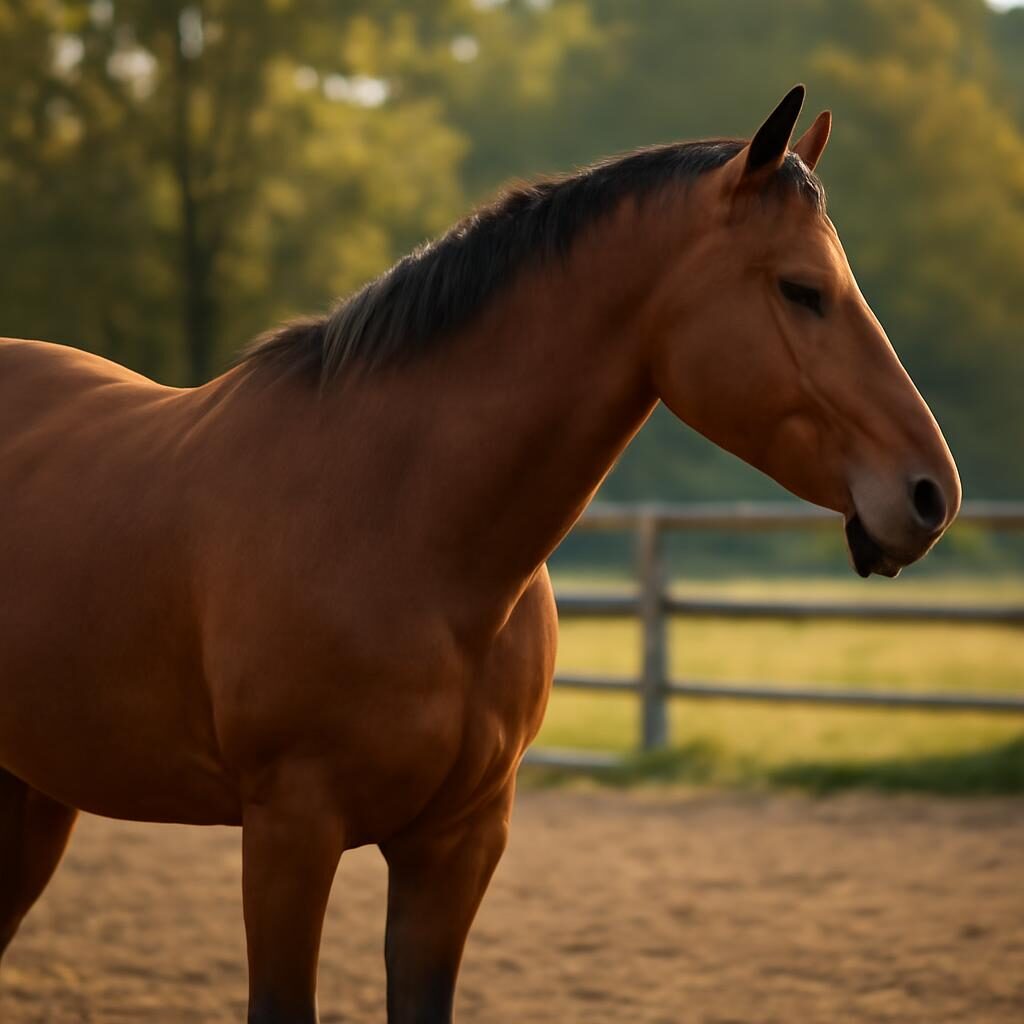 Langage corporel du cheval : posture en paddock