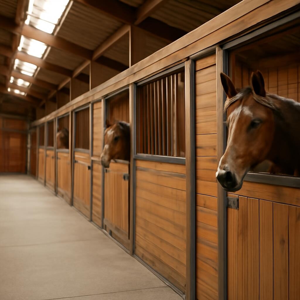 Box ou pré pour cheval : aménagement d'une écurie en boxes