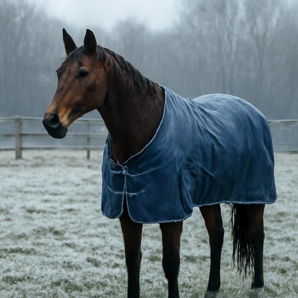 Couverture cheval grammage : turnout hiver